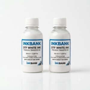 DTF White Ink 100 ML India – Reliable High Opacity Printing Ink | from ProlificGeeks. - DTF White Ink 100 ml pack of two bottles for textile transfer printing