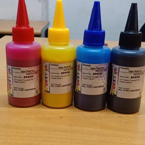 DTF Ink 100ML (4 Colors CMYK) – Premium Pigment Ink for Converted DTF Printers | ProlificGeeks - dtf ink 100 ml cmyk 500x500 3