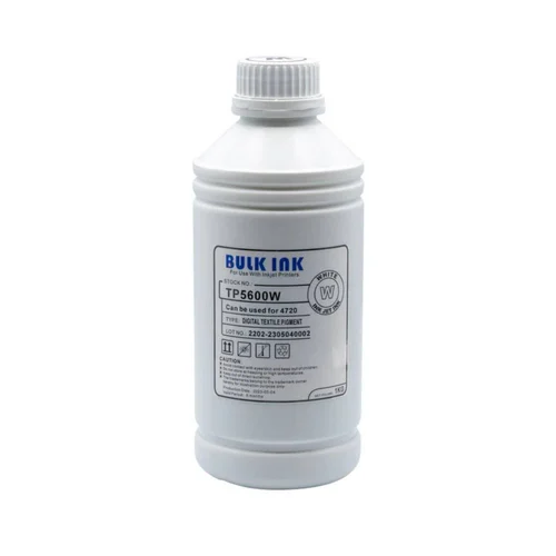 DTF white ink 1 litre India for high opacity garment transfer printing