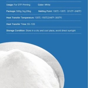 DTF Hot Melt Powder 1KG (80–200 Micron – A-Grade Premium Soft Adhesive Powder) | ProlificGeeks / DTFShop.in - DTF Hot Melt Powder 1KG (80–200 Micron – A-Grade Premium Soft Adhesive Powder) | ProlificGeeks / DTFShop.in - Image 5