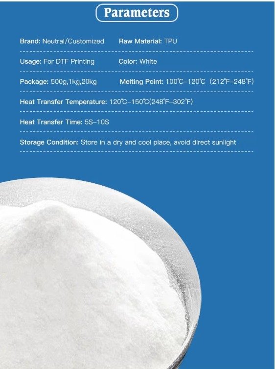 DTF Hot Melt Powder 1KG (80–200 Micron – A-Grade Premium Soft Adhesive Powder) | ProlificGeeks / DTFShop.in - WhatsApp Image 2025 11 11 at 21.40.44