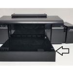 DTF L8050 front plate India with black powder coated metal finish