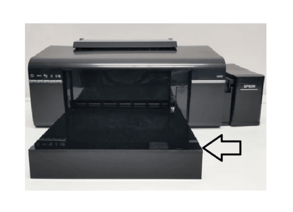 DTF L8050 front plate India with black powder coated metal finish