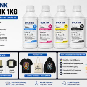 INKBANK DTF Ink 1KG Benefits Compatibility and Applications