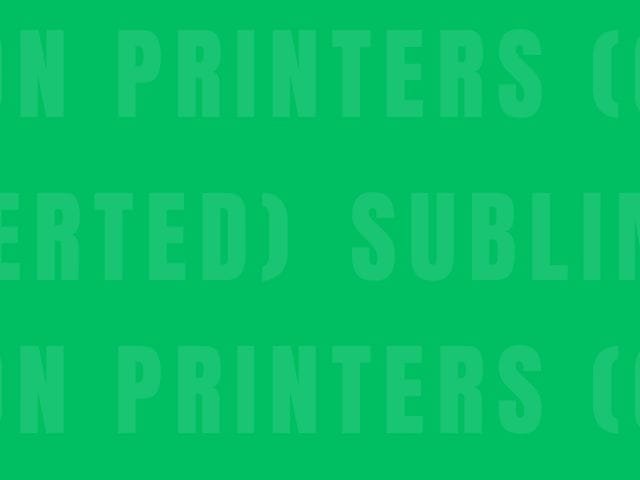 Converted Sublimation Printer