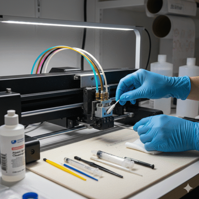 Print Clogs and Issues in T-Shirt Printing