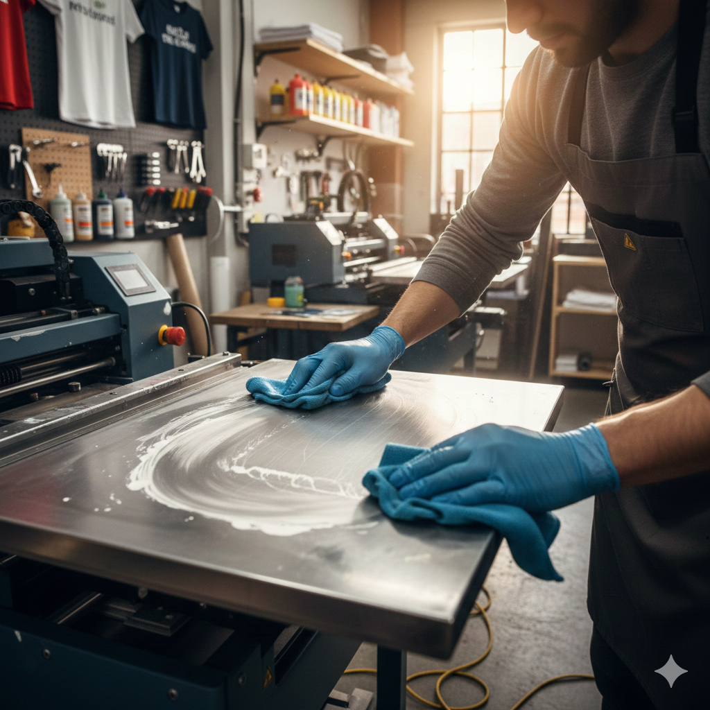 DTG Printing — 7 Powerful Ways to Maintain Your Machine for Long Life - Daily maintenance of DTG Printing machine