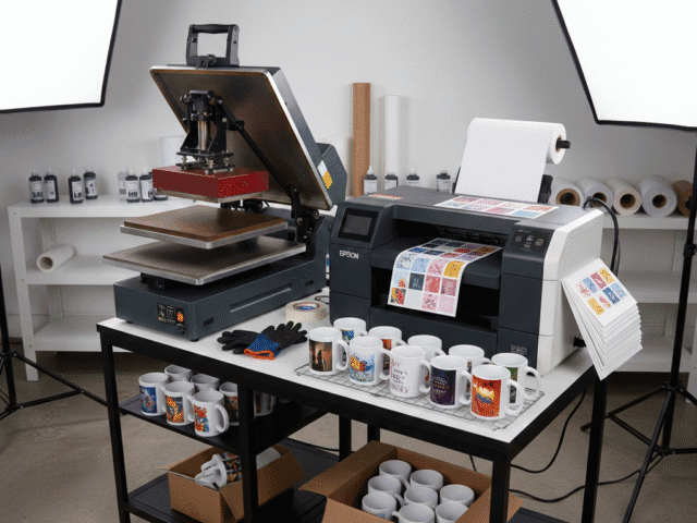 Sublimation Business printing setup for export process