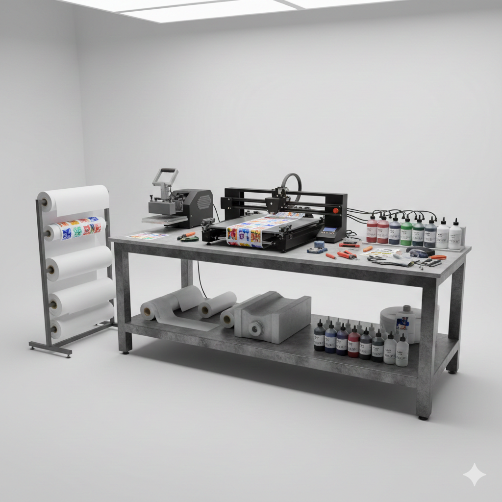 UVDTF Printing equipment and inks