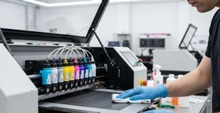 DTG Printing machine maintenance guide