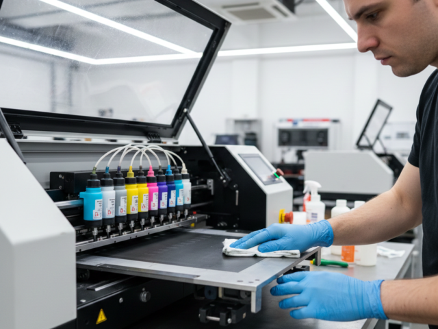 DTG Printing machine maintenance guide