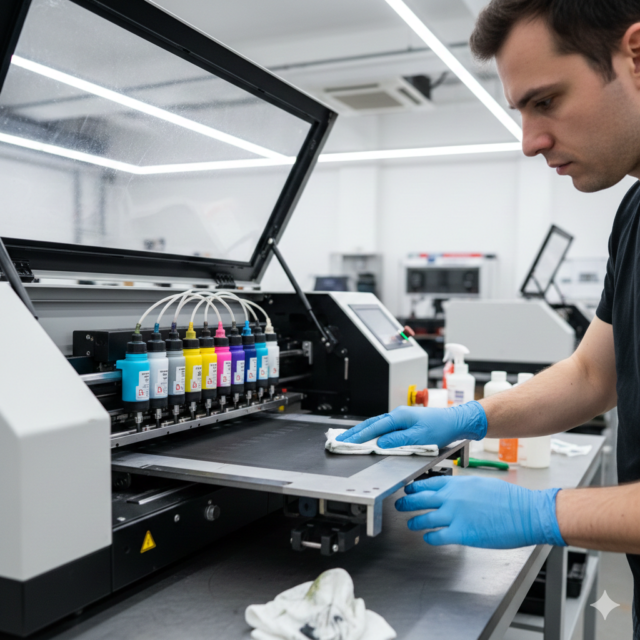 DTG Printing machine maintenance guide