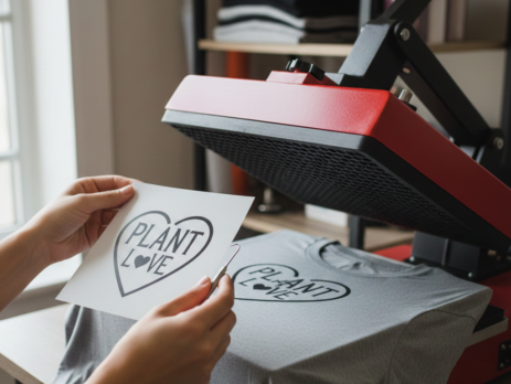 DIY Tips for T-Shirt Printing vinyl weeding process