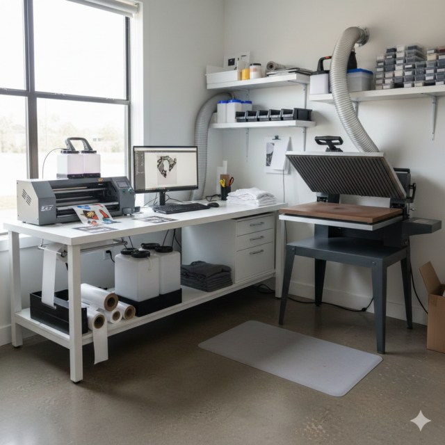 DTF Print machine setup