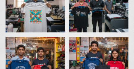 digital printing modern dtf printer working on fabric