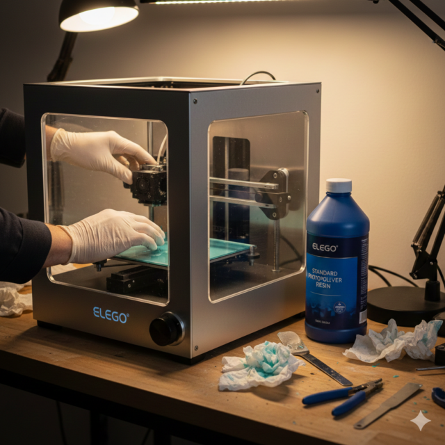 UV 3D Printing gloss coating for crystal smooth surface