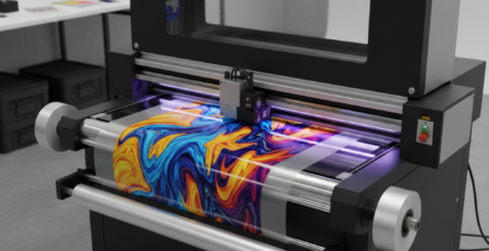 UVDTF Printing process on transfer film