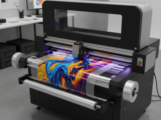UVDTF Printing process on transfer film