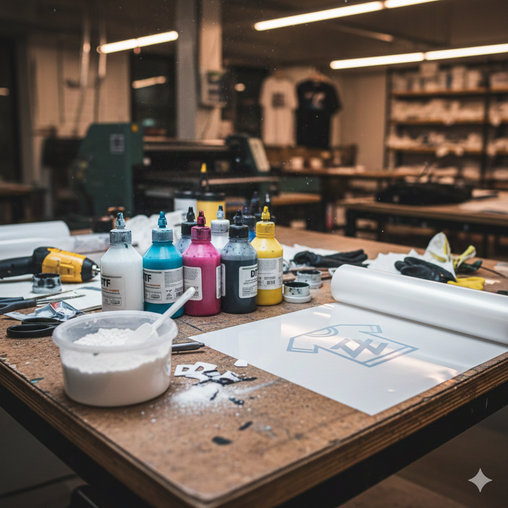 DTF Printing transfer film and inks