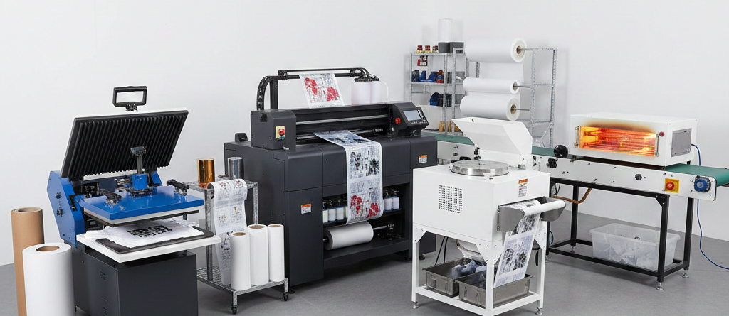 DTF Printing setup equipment