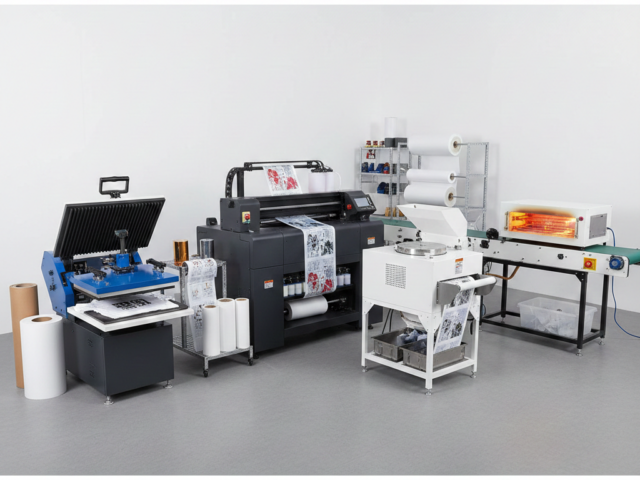 DTF Printing setup equipment