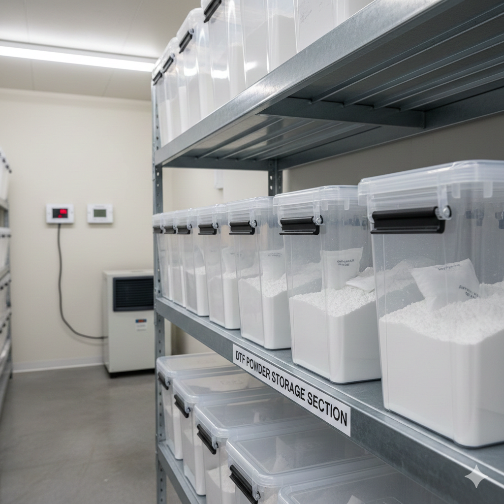DTF Powder Airtight Storage