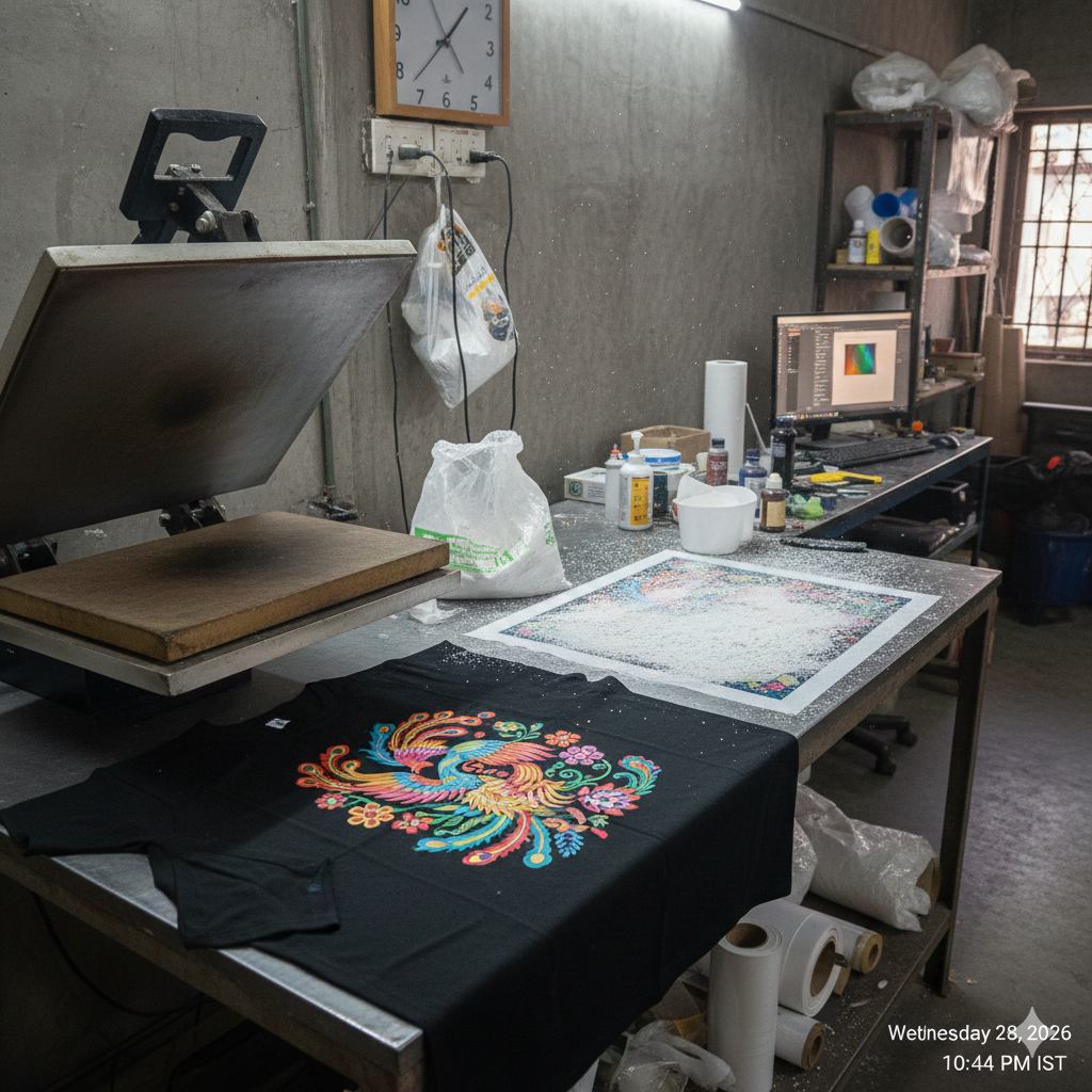 Sublimation printer alternative DTF printing workflow