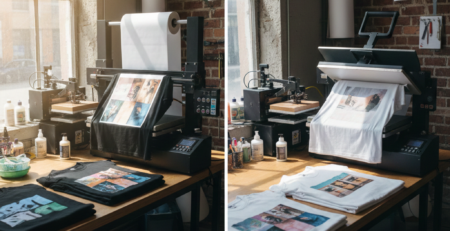 Sublimation printer vs DTF printer comparison