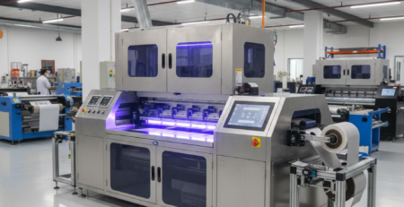 UVDTF Printing machine with LED UV curing system