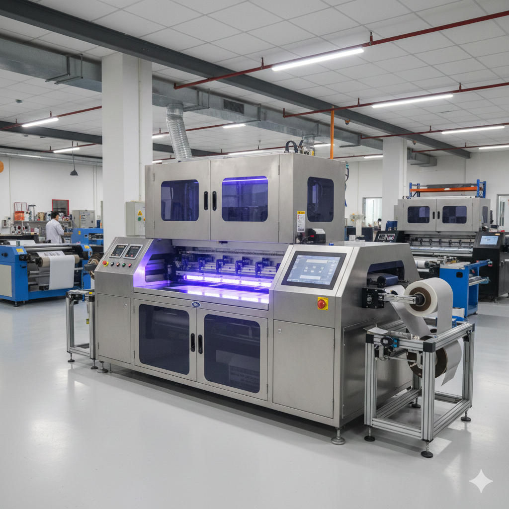 UVDTF Printing machine with LED UV curing system