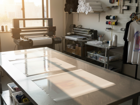 DTF PET Film used for T-shirt printing