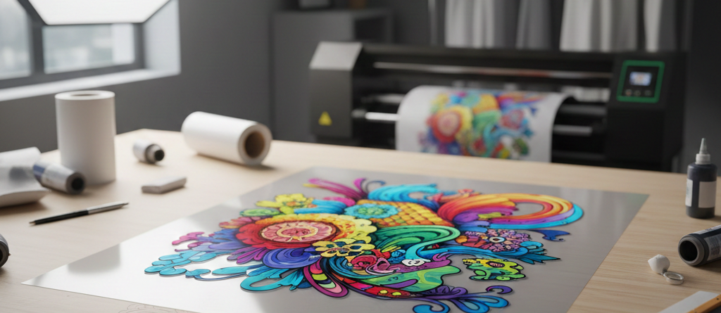 PET Film used in DTF printing process