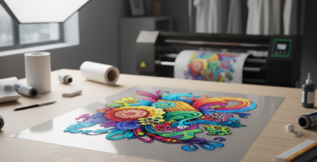 PET Film used in DTF printing process