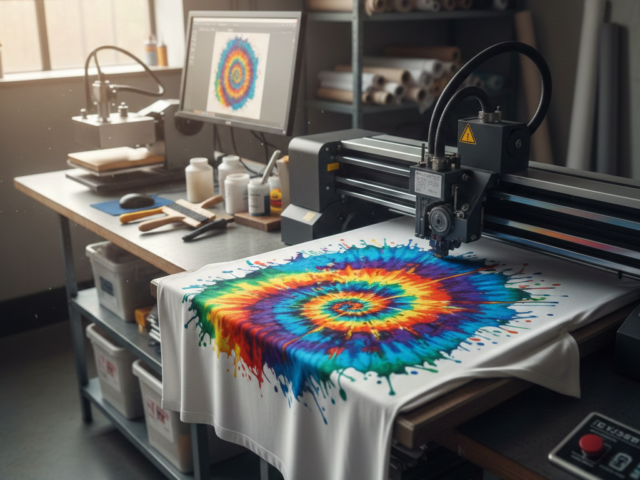 DTG vs DTF Printing DTG t-shirt printing process