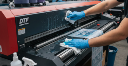 DTF Cleaning liquid used on DTF printer