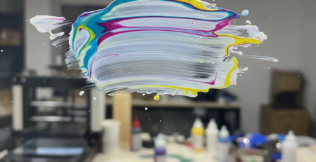 DTF Print ink smudging issue on PET film