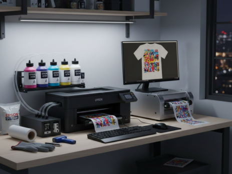 Epson L1800 DTF printer setup