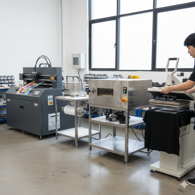 DTF Printing step-by-step process overview