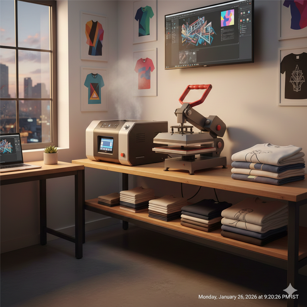 DTG Printing Breakthrough: 7 Powerful Reasons Why Its Future Looks Bright - DTG Printing business setup