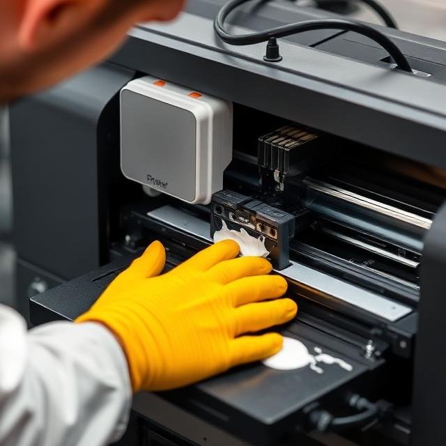 White DTF Ink printer maintenance