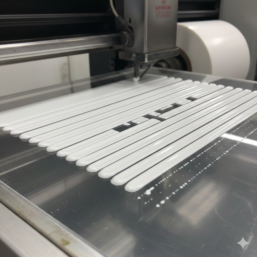 White ink base layer in DTF Printing