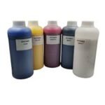 DTF Ink CMYKW 1 Litre 2nd Quality India for budget garment printing