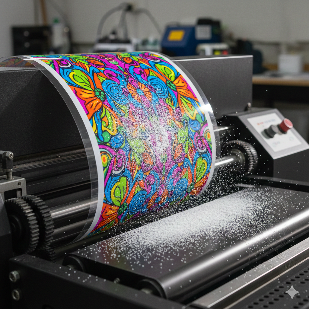 DTF Printing film printing process