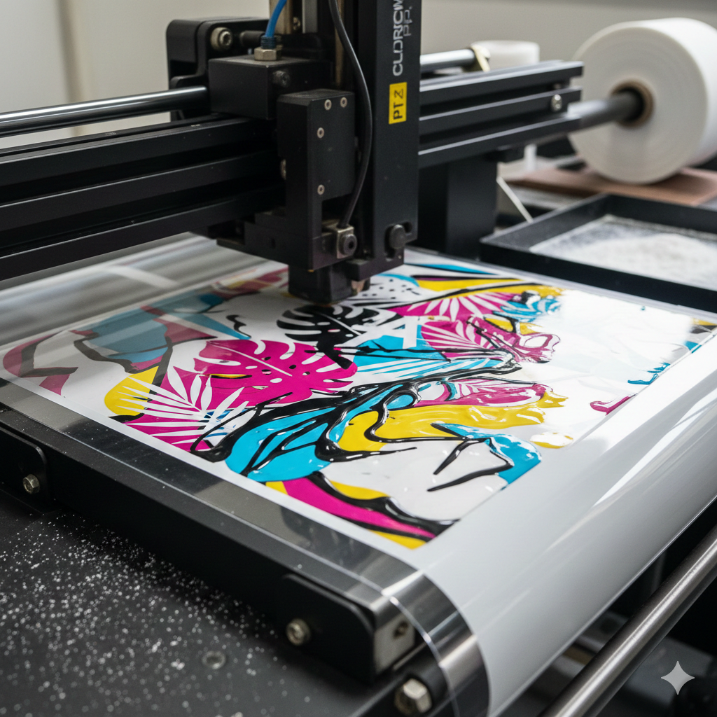 DTF Printing on PET film