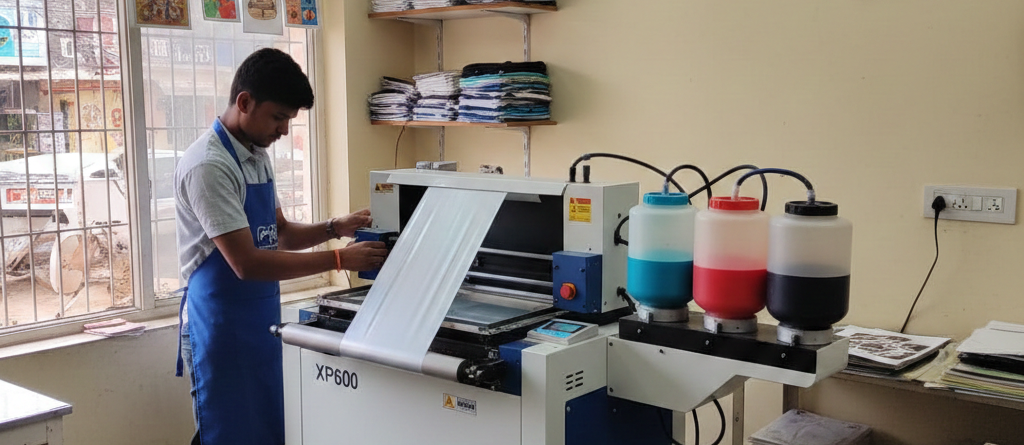 XP600 DTF Printer Price machine setup in India