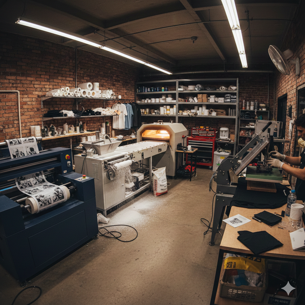 DTF Printing workflow for small businesses