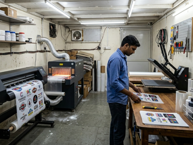 DTF Printer Investment commercial setup cost breakdown India