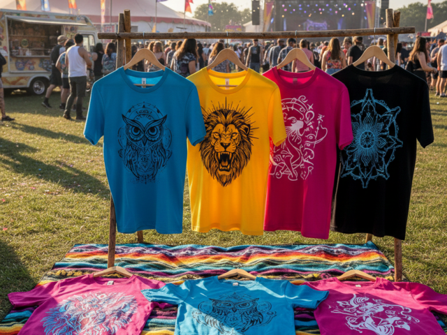 DTF Printing festival T-shirt designs
