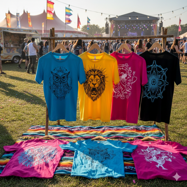 DTF Printing festival T-shirt designs