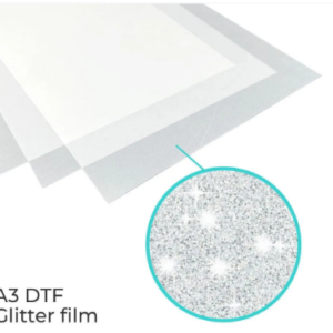 DTF Glitter Film, A3 Transfer Film, Decorative PET Film, Garment Printing Supplies, DTF Consumables, ProlificGeeks